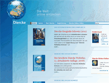 Tablet Screenshot of diercke.ch
